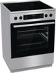 Gorenje GECS6C70XPA Elektroherd mit Glaskeramik-Kochfeld (740939)